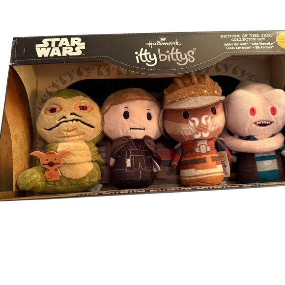 Hallmark Star Wars Itty Bittys Return Of The Jedi Collector Set Featuring Jabba - Picture 2 of 4